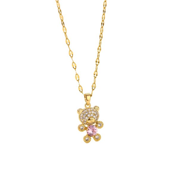 Niort Necklace with Bear - Picture 1 of 2